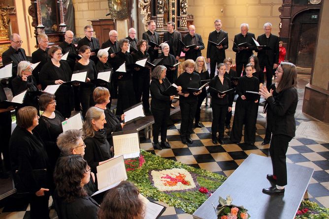 Konzert in der Kathedrale von Frombork.