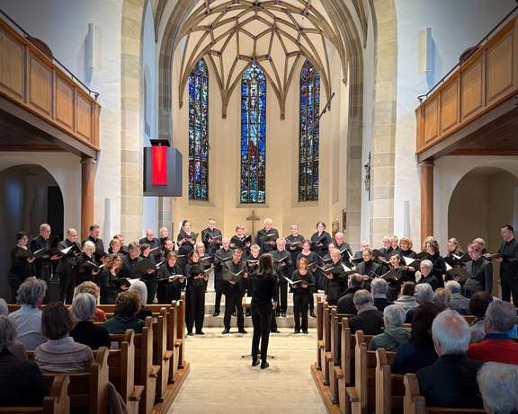 Konzert in der Stiftskirche Backnang.